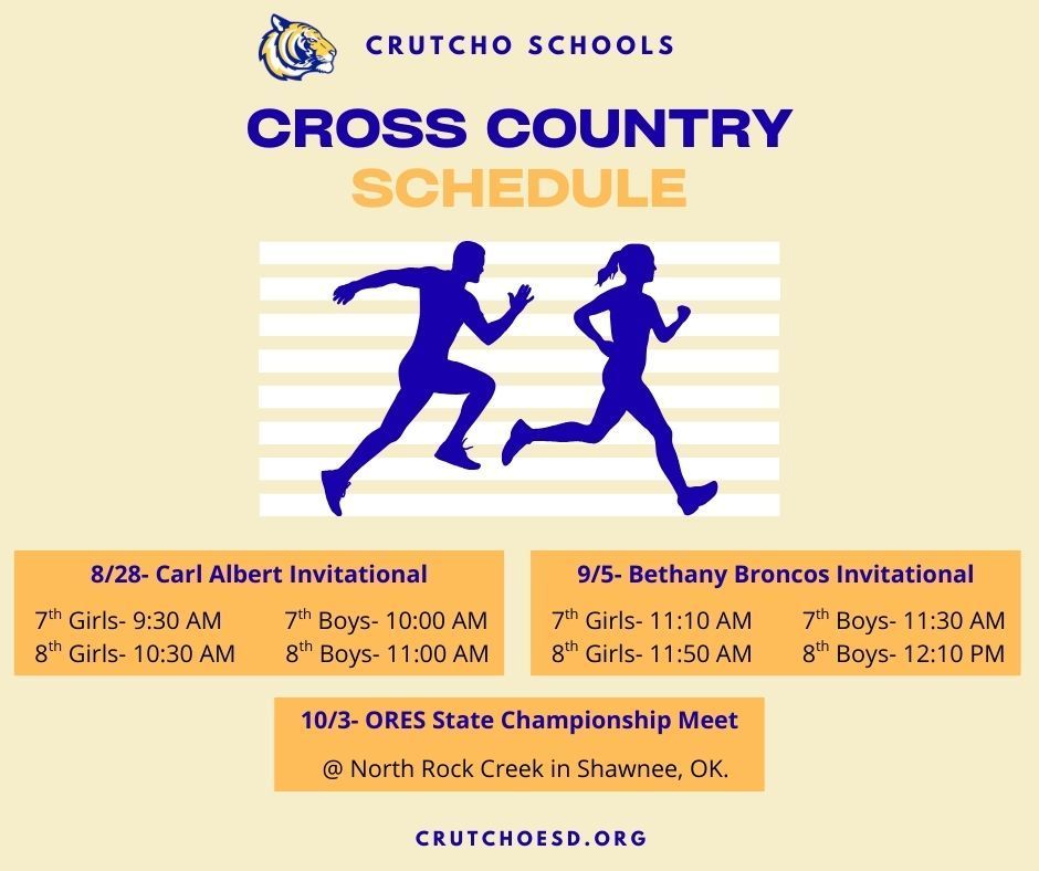 Cross Country Schedule