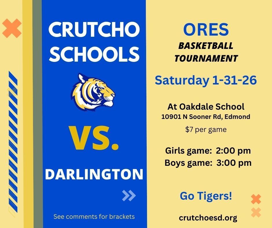 Get ready for the ORES Basketball Tournament beginning this Saturday.