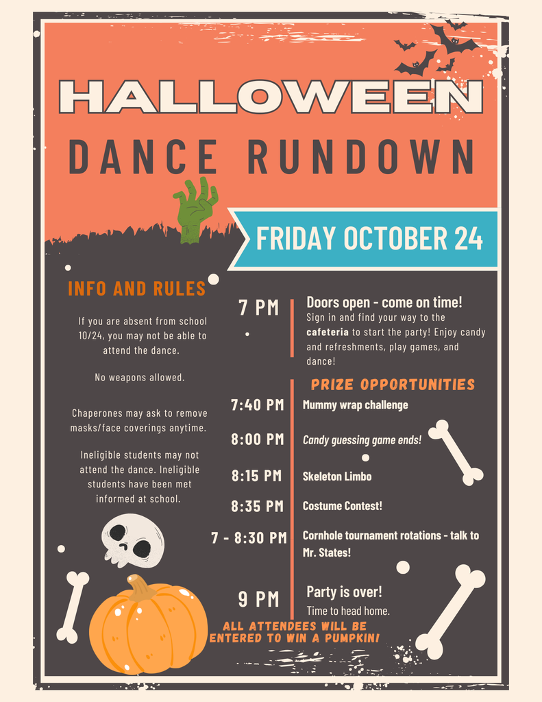Middle School Halloween Dance