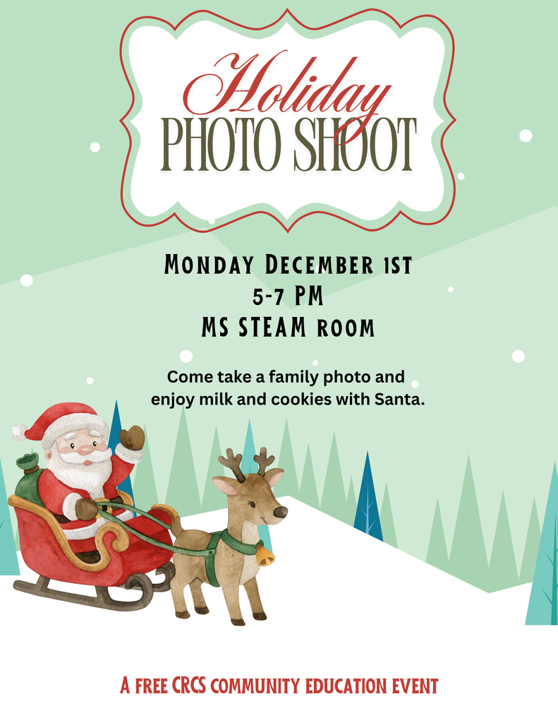 Holiday Photo Shoot at CR MHS