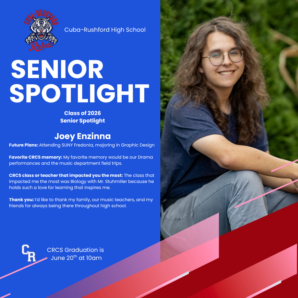 Senior Spotlight Joey Enzinna