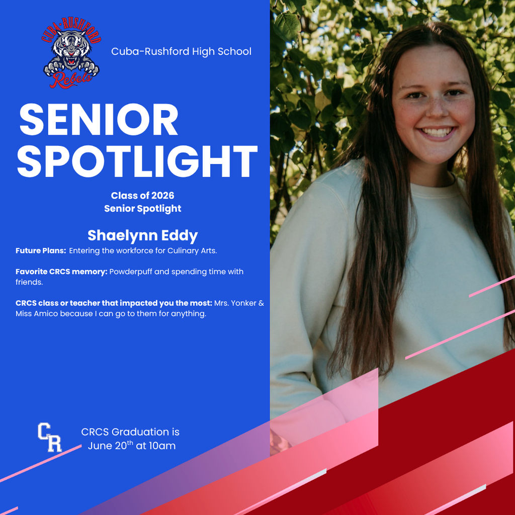 Senior Spotlight Shaelynn Eddy
