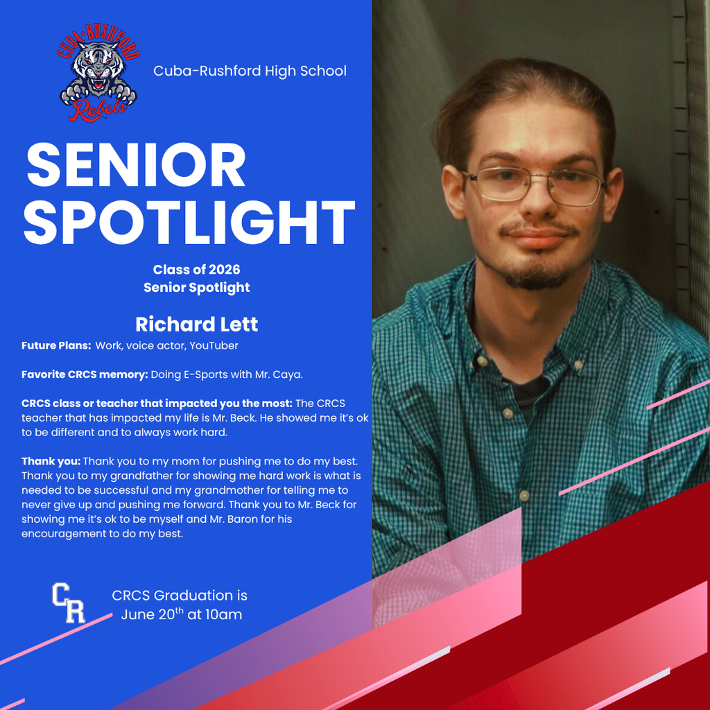 Senior Spotlight Richard Lett