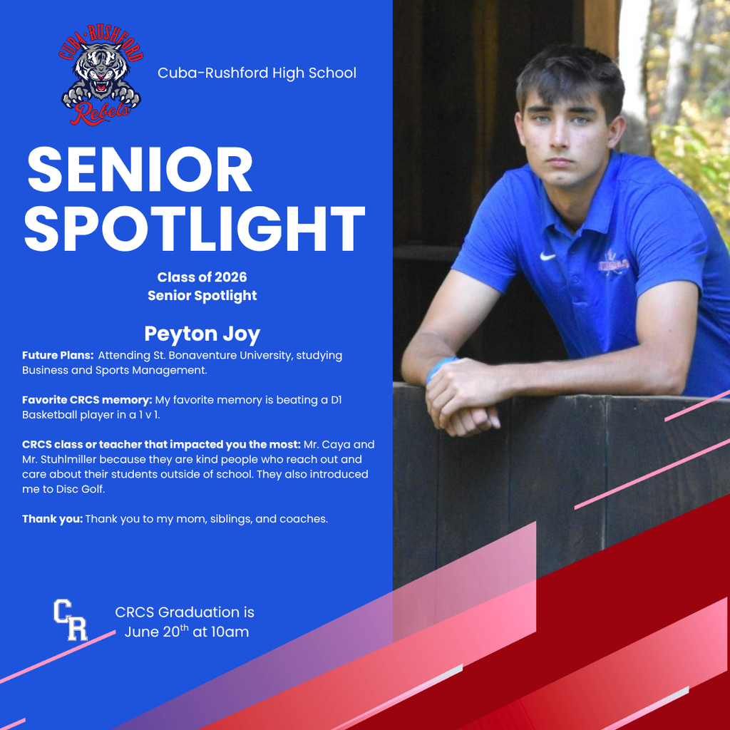 Senior Spotlight Peyton Joy