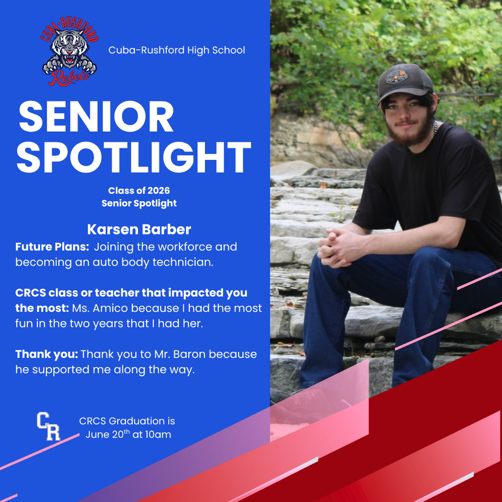 Senior Spotlight Karsen Barber