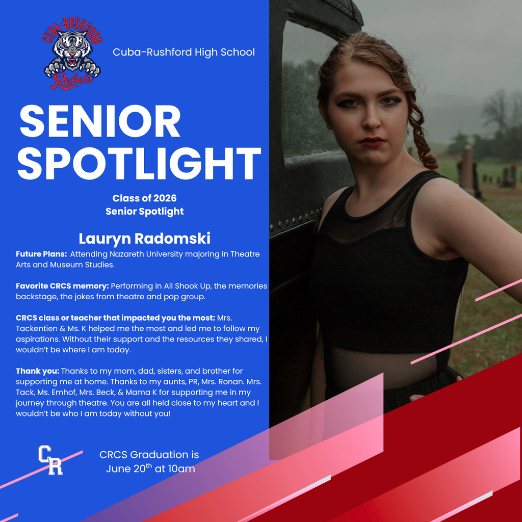 Senior Spotlight Lauryn Radomski