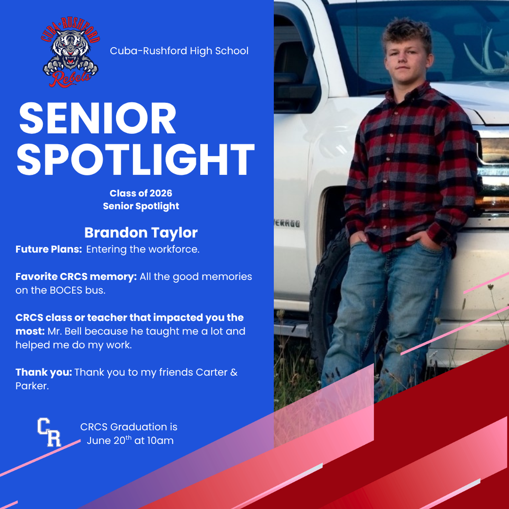 Senior Spotlight Brandon Taylor