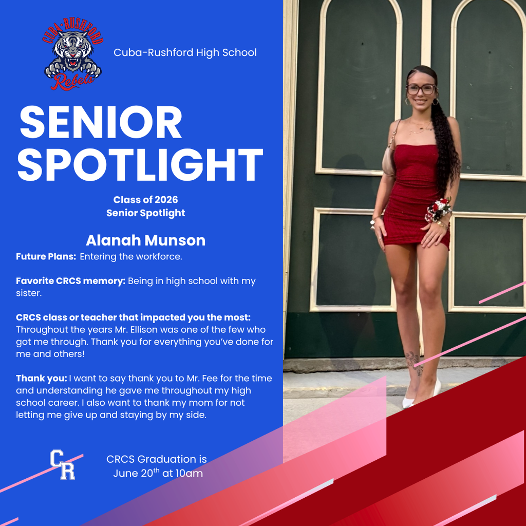 Senior Spotlight Alanah Munson