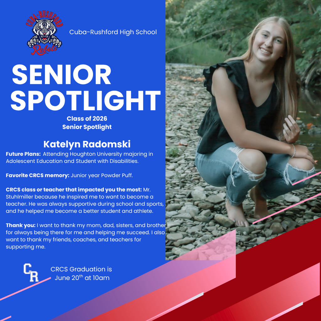 Senior Spotlight Katelyn Radomski