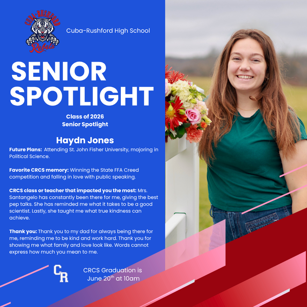 Senior Spotlight Haydn Jones