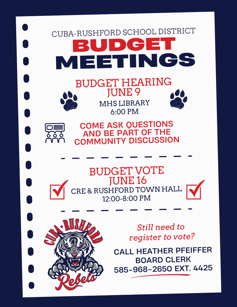 CRCS Budget Meetings