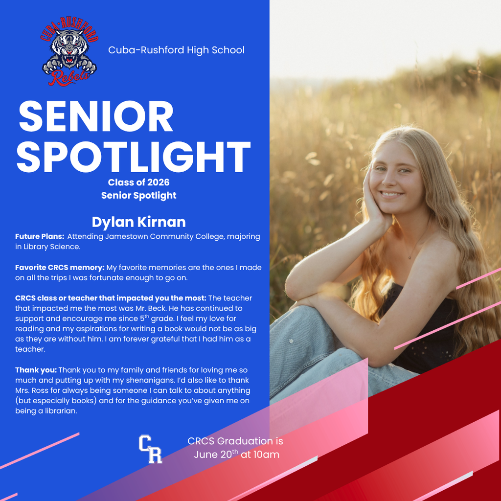 Senior Spotlight Dylan Kirnan