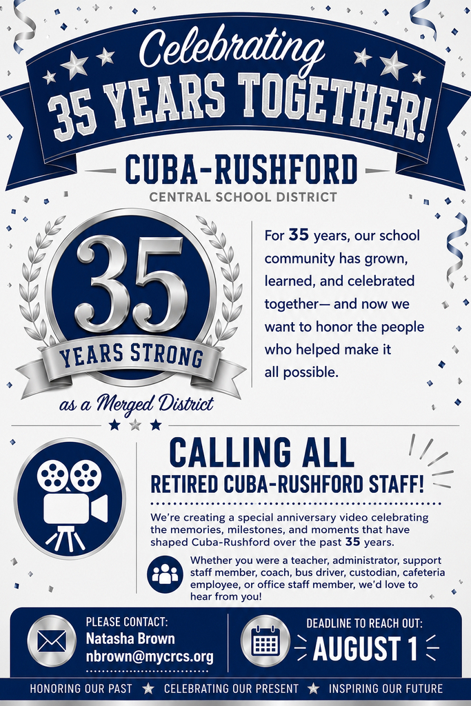 Cuba-Rushford 35 years