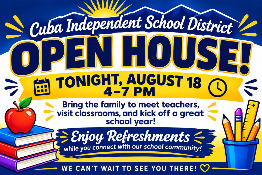 CISD Open House 8-18-26