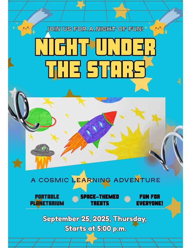 Night Under the Stars Flyer