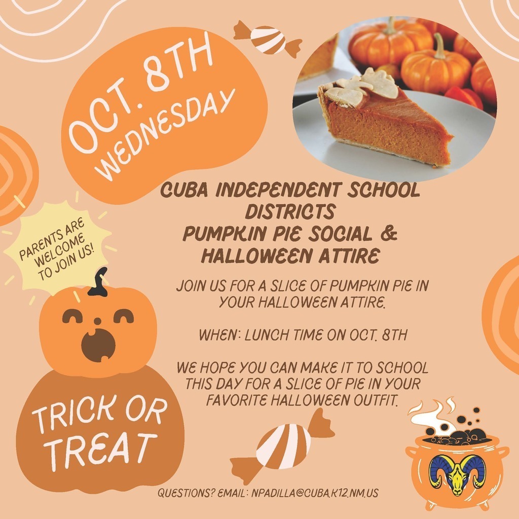 Pumpkin Pie Social Flyer