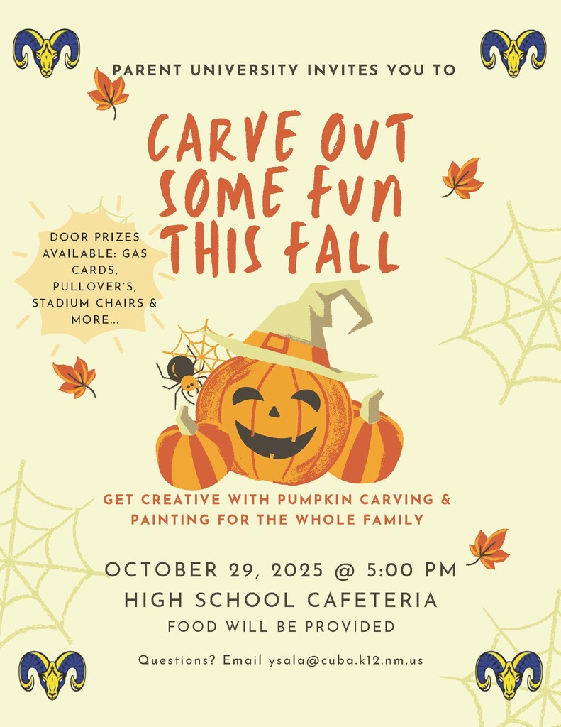 Pumpkin Carving Event Flyer