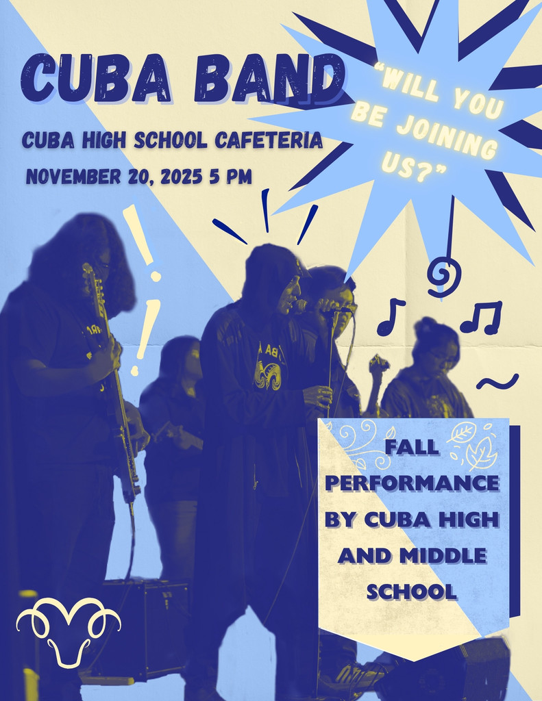Cuba Band Performance Flyer