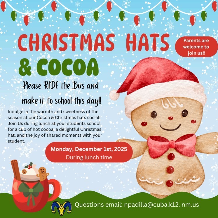 Xmas Hats and Cocoa 12-1-25