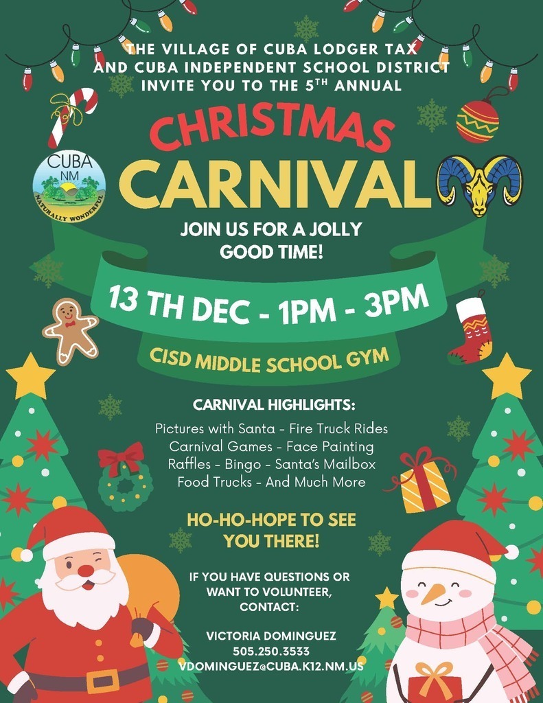 Christmas Carnival Flyer