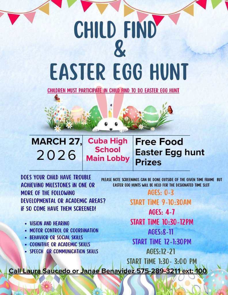 Child Find Easter Egg Hunt Event Flyer