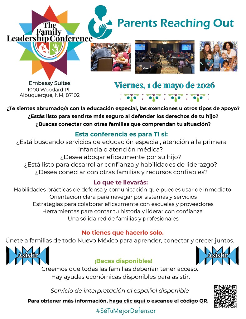 Parents Reaching out Flyer Spanish