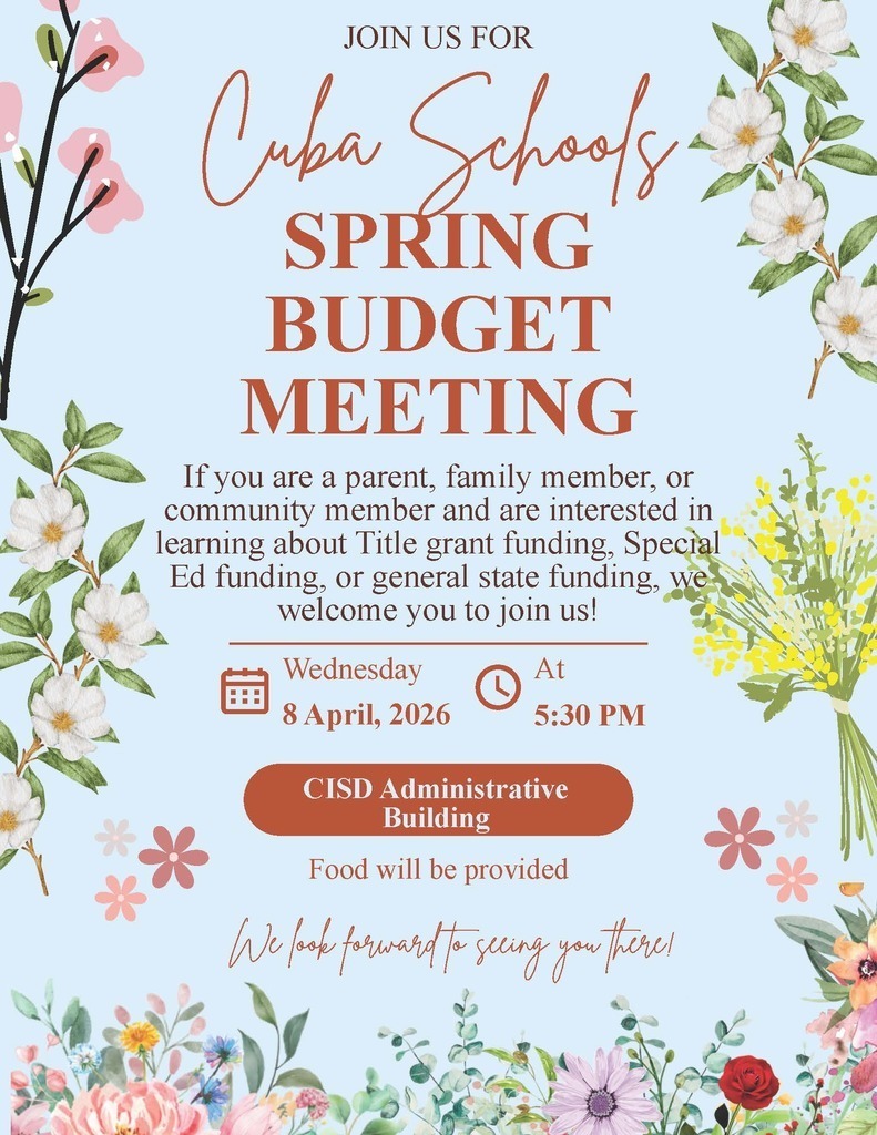 Spring Budget Meeting