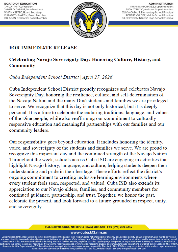 Celebrating Navajo Sovereignty Day: Honoring Culture, History, and Community