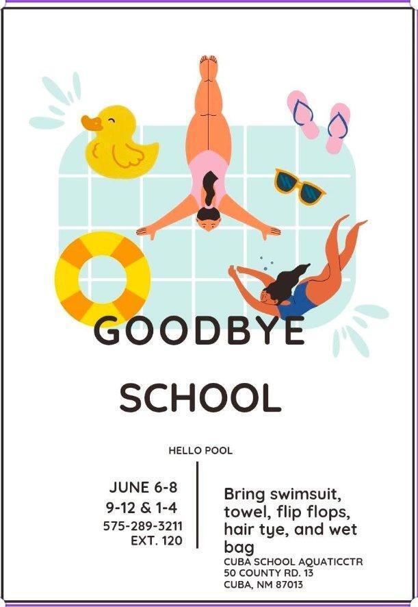 Goodbye School, Hello POOL!