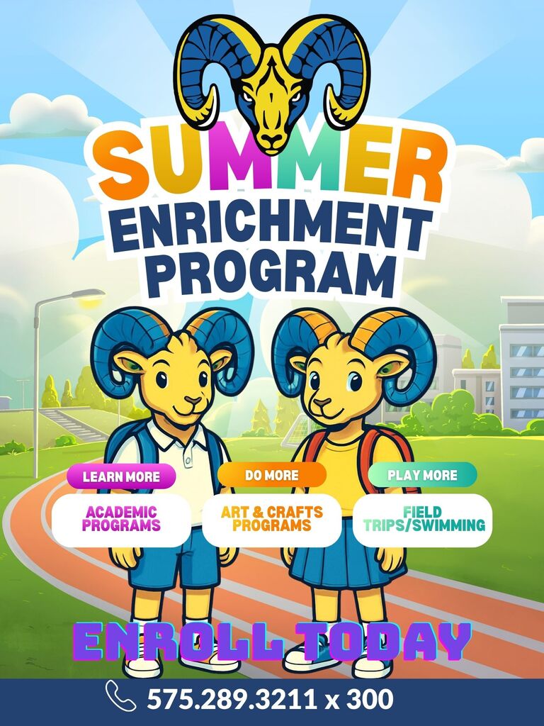 Middle School Summer Program Flyer
