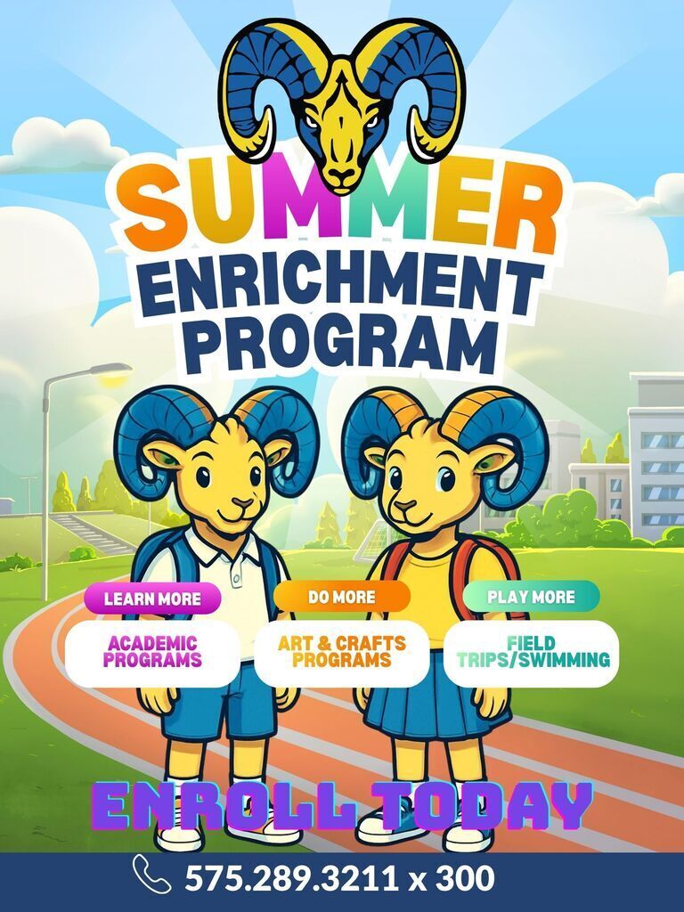 Middle School Summer Program Flyer