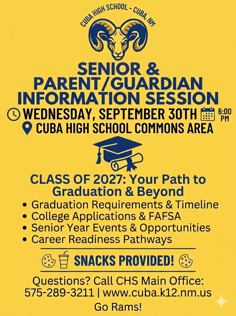 Senior Information Session