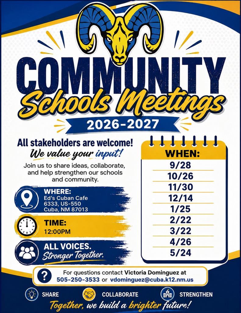 Community Schools flyer