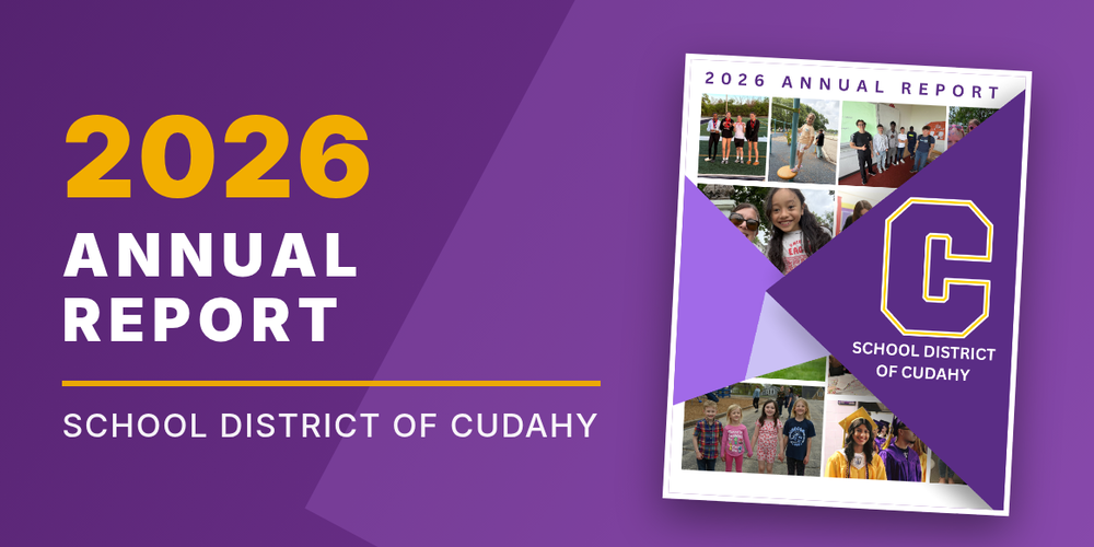 2026 Annual Report, School District of Cudahy