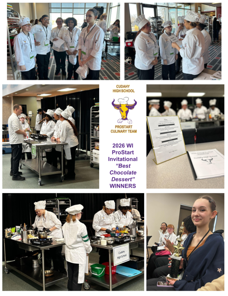 graphic of the culinary students at the 2026 ProStart Invitational