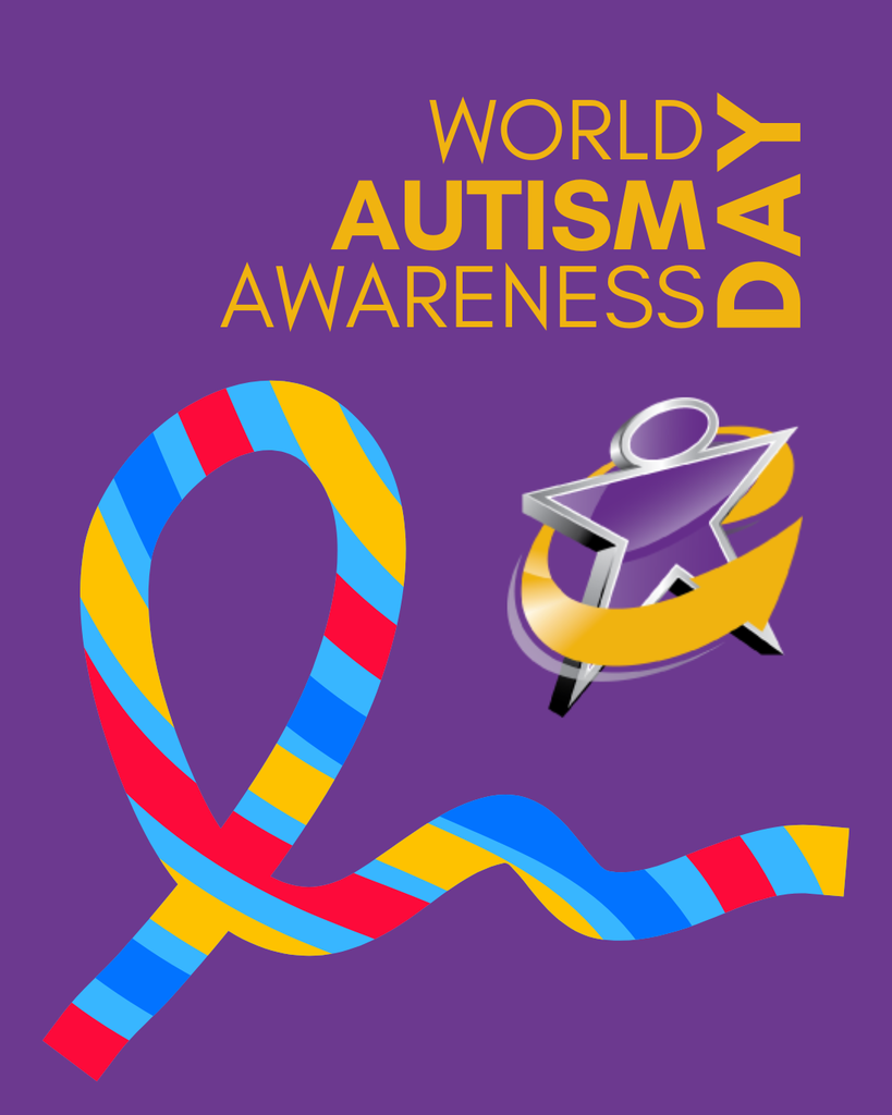 graphic celebrating world autism day