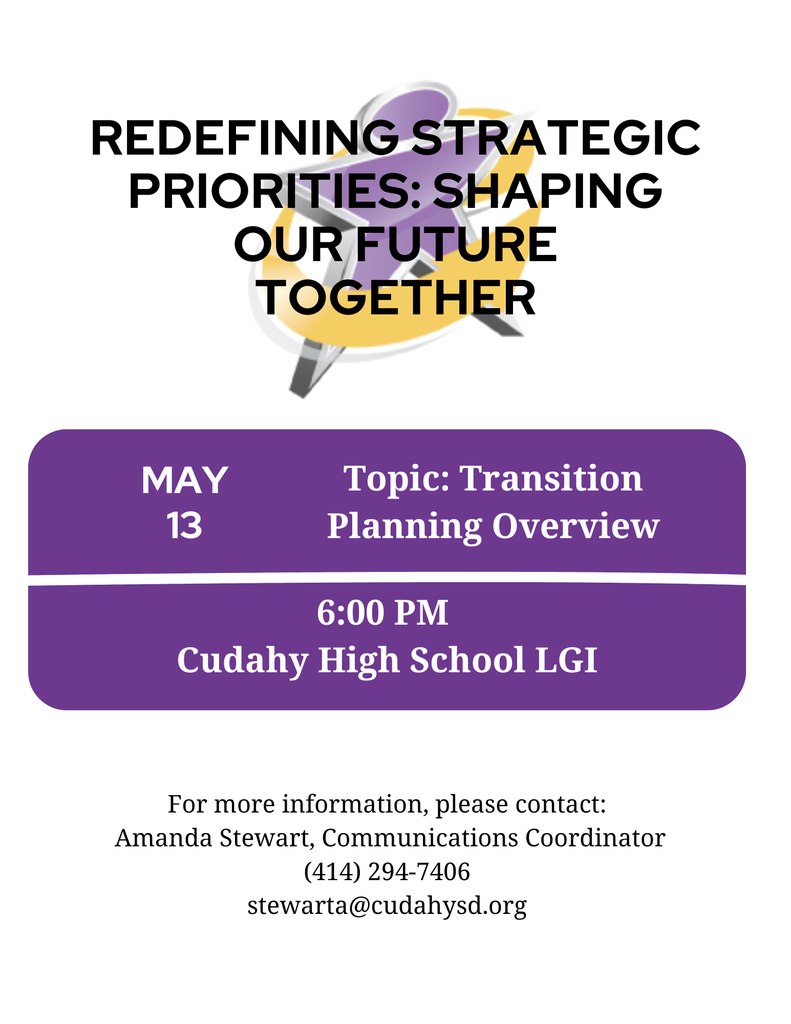 flyer for the community listening session 