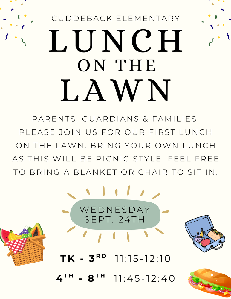 lunch on the lawn