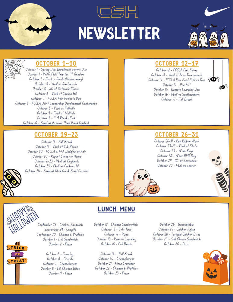 Newsletter - October