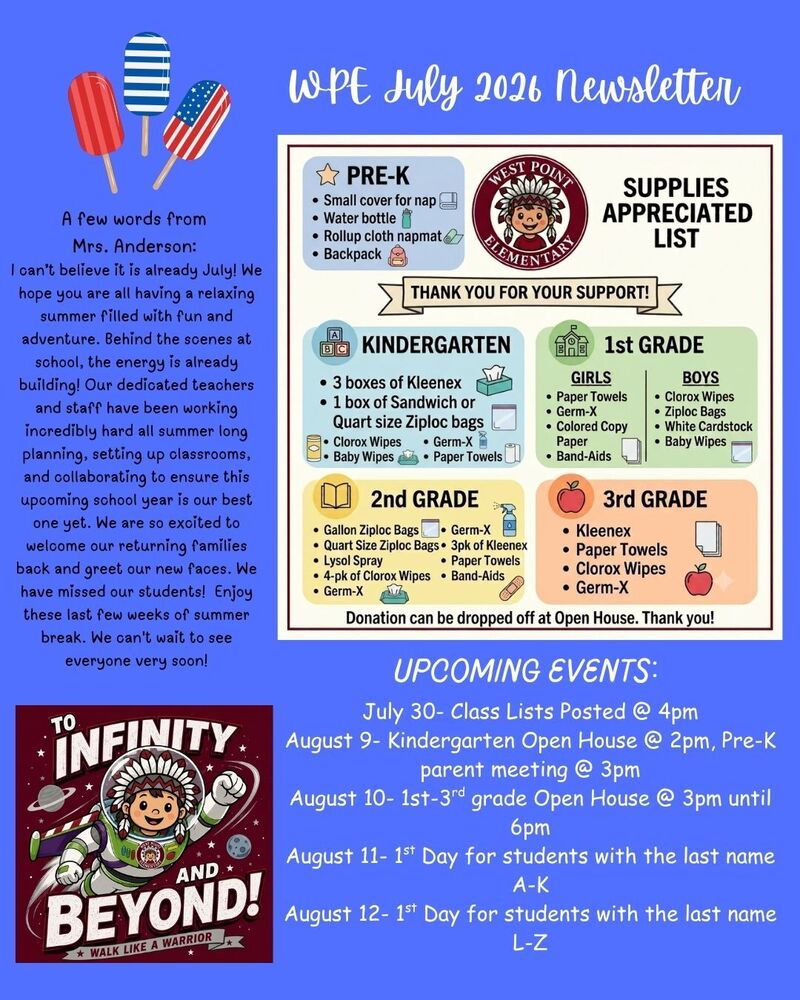 July 2026 Newsletter