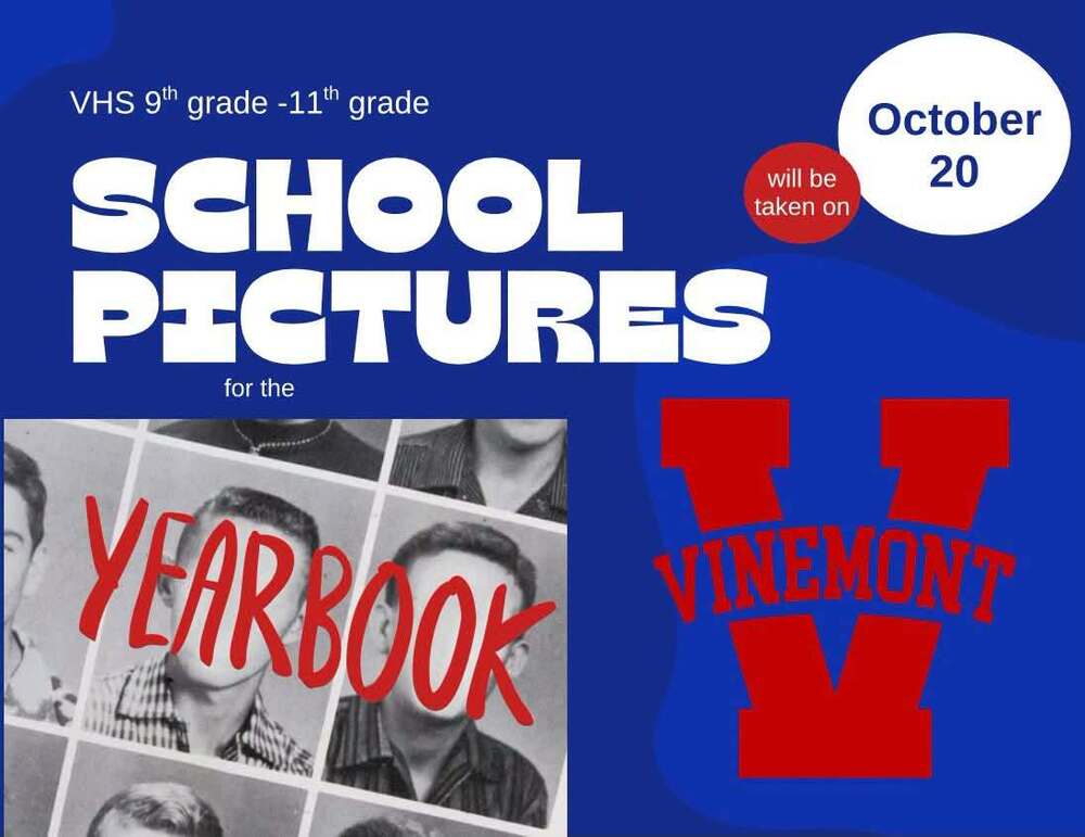VHS Picture Day Is Oct. 20