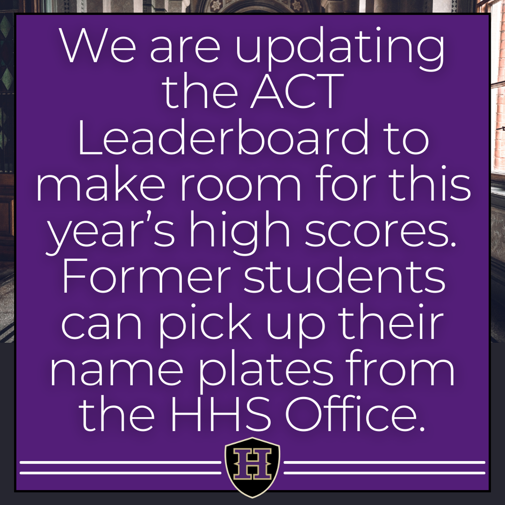ACT Leaderboard announcement
