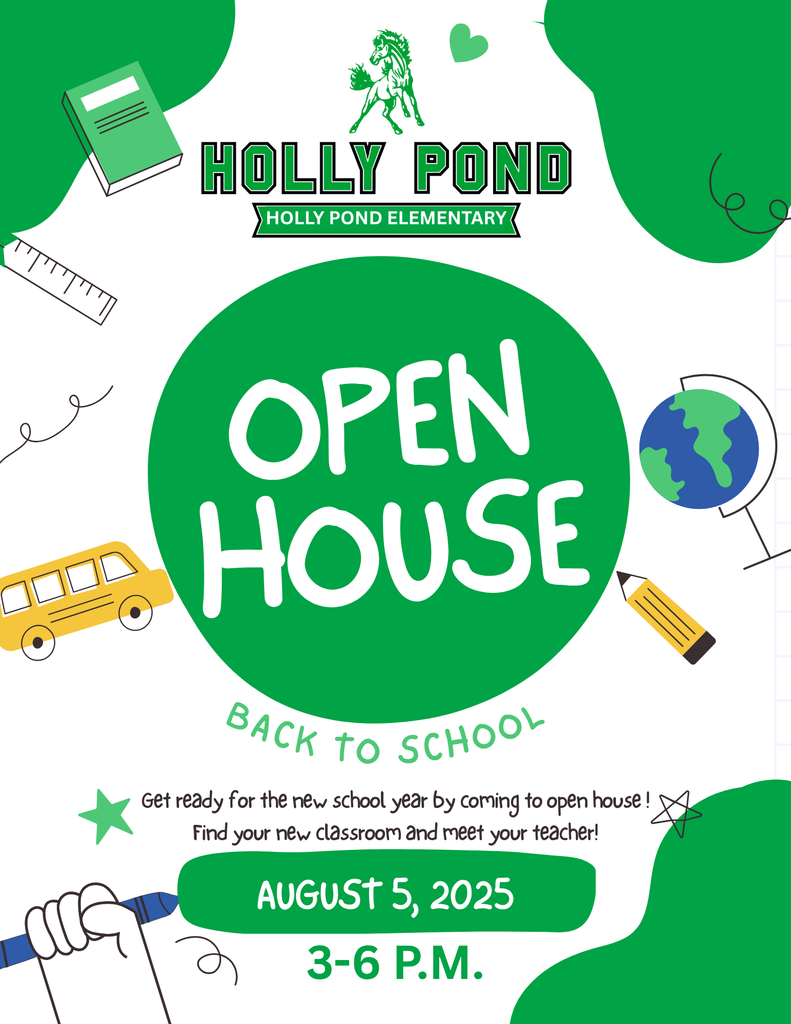Elementary school open house is August 5th from 3 to 6.