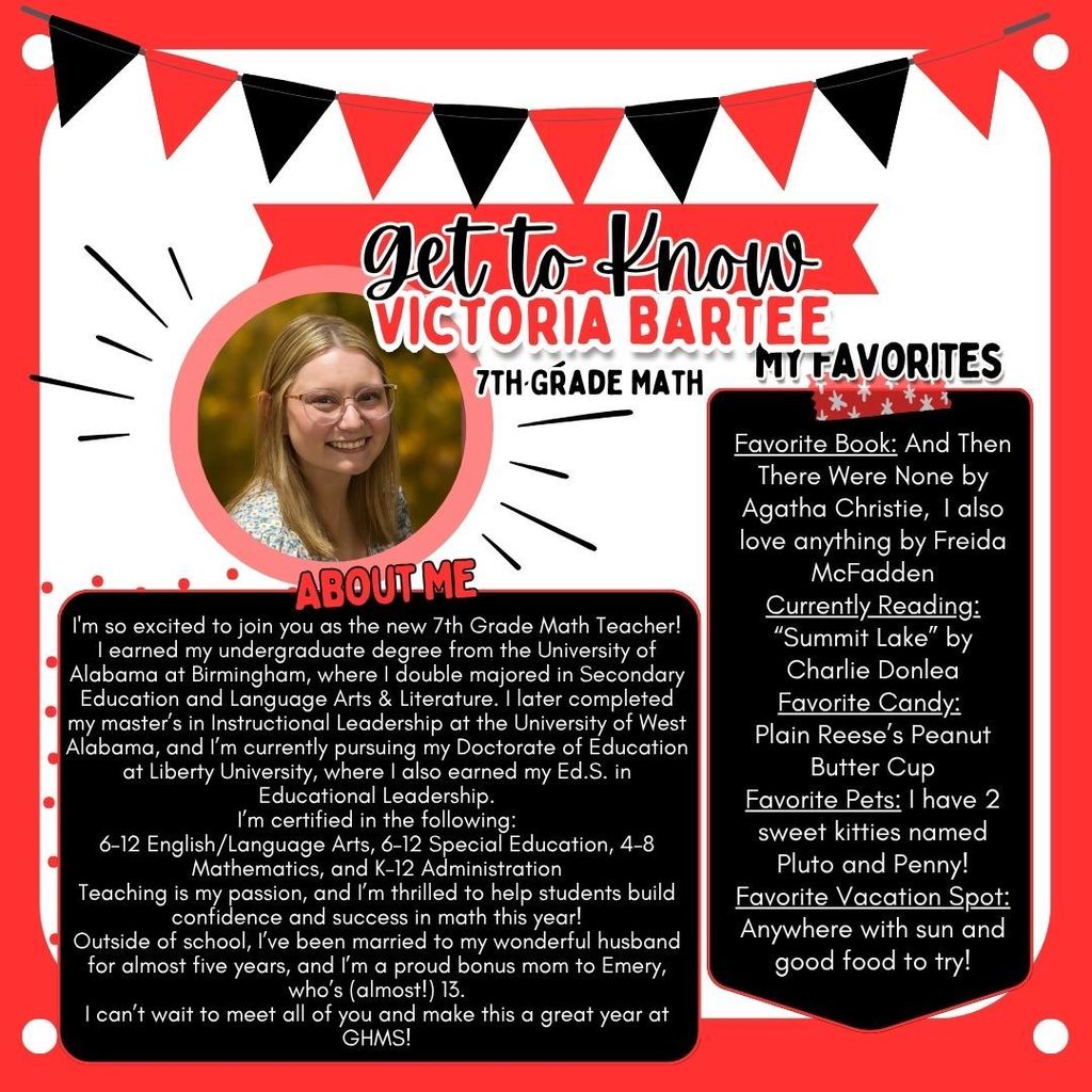 Victoria Bartee joins GHMS