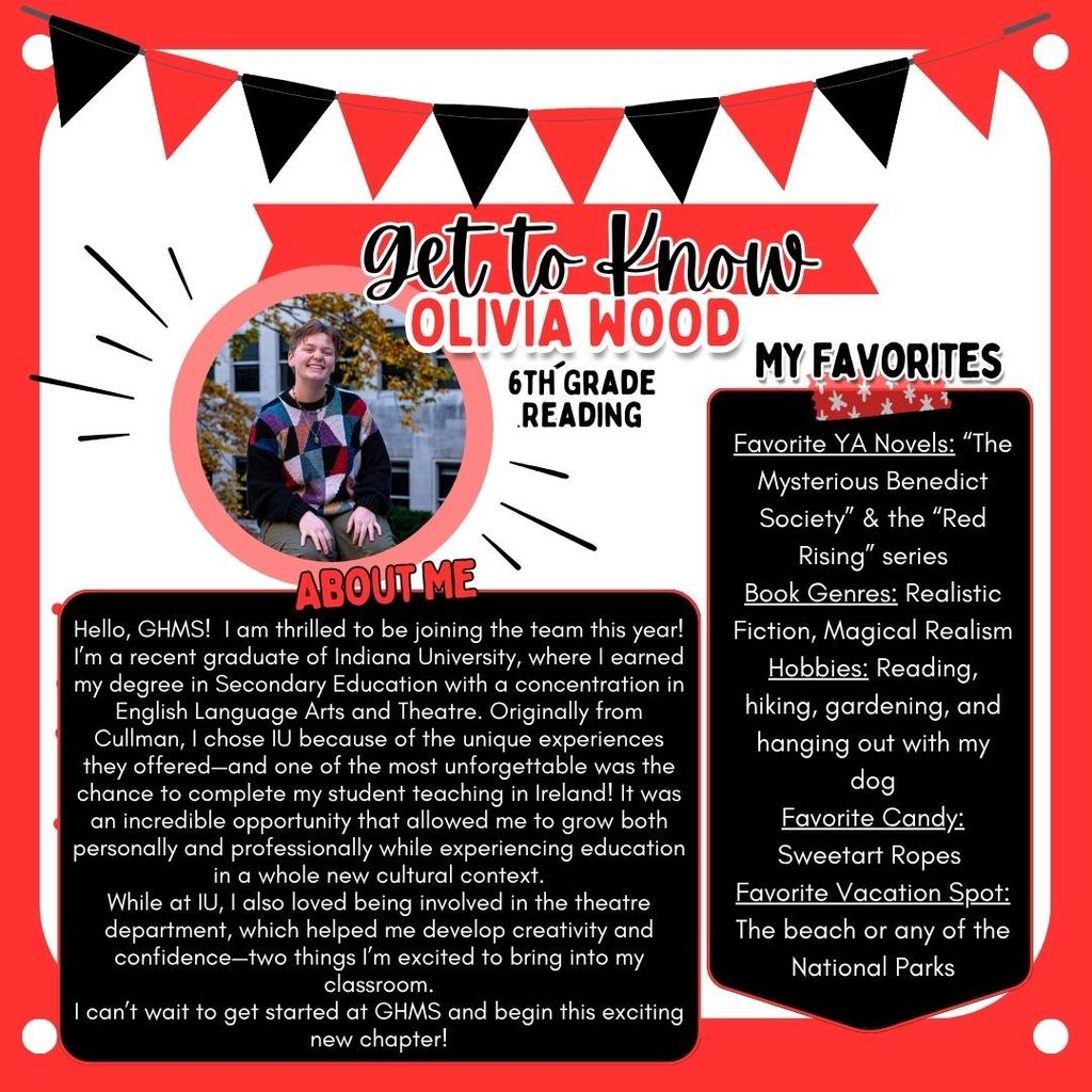 Olivia Wood joins GHMS