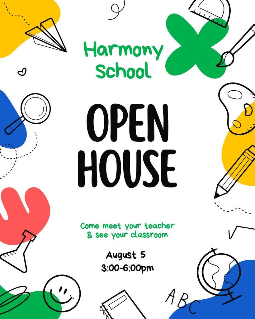 Open House Aug 5 3:00-6:00