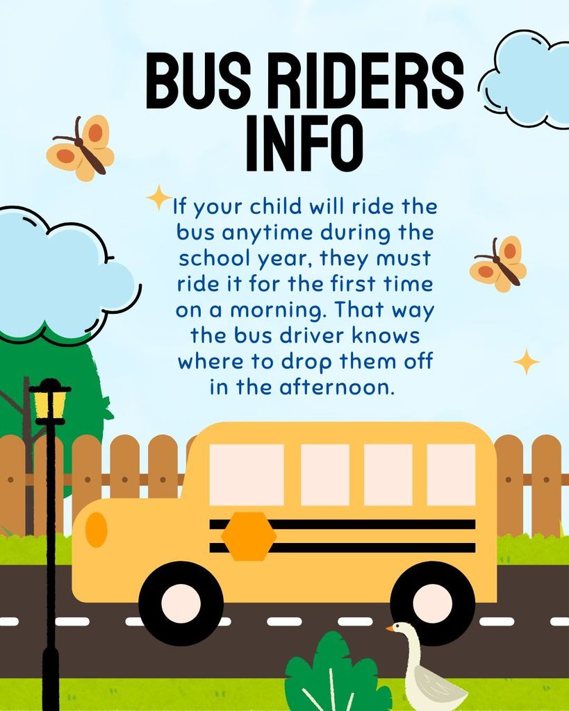 Bus rider info