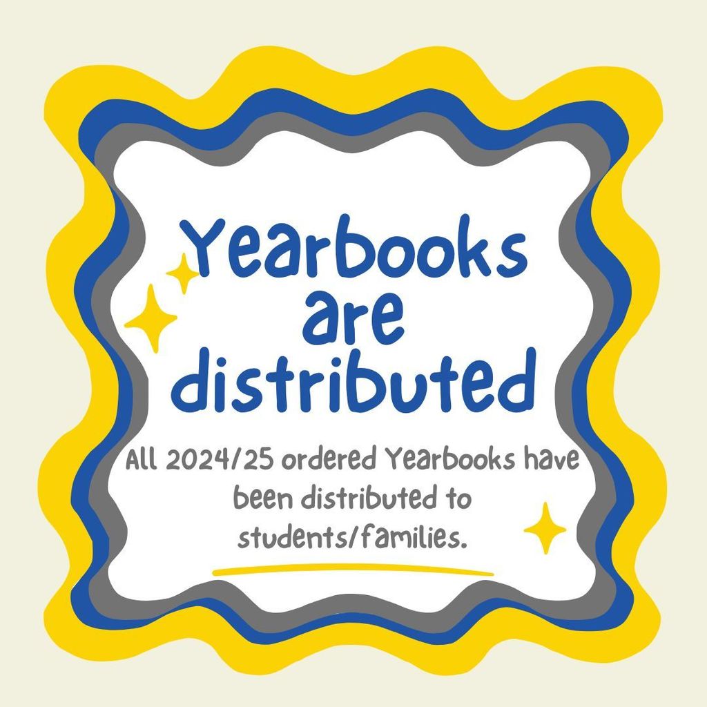 All Yearbooks are distributed