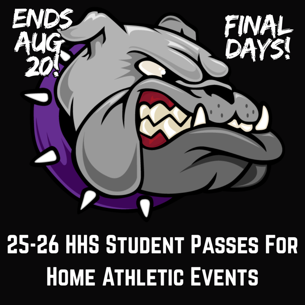 Final days for student athletic  passes.