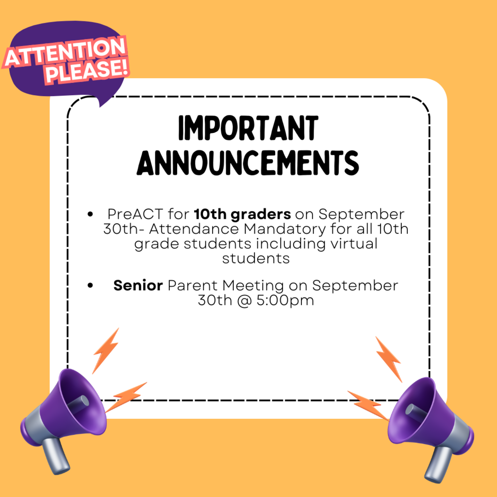 Announcement